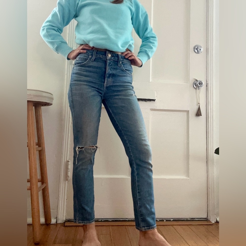 AMO Babe straight leg jean